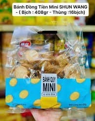 Bánh quy đồng tiền Shunwang vị sữa dừa