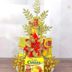 SÉT TRANG TRÍ THÁP BÁNH, BIA TẾT