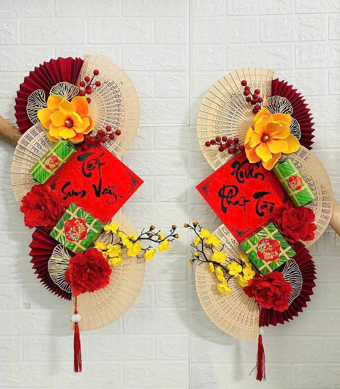 Set trang trí Tết Sum vầy phát tài